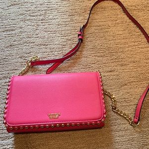 RARE 💝hot pink VS Secret crossbody purse